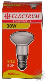 Лампа рефлекторна Electrum матова R39 30W E14 A-IR-0040