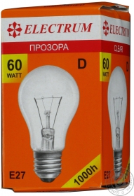 Лампа Electrum D55 60W Е27 A-ID-0870