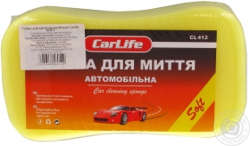 Губка для миття автомобіля з дрібними порами CarLife Soft