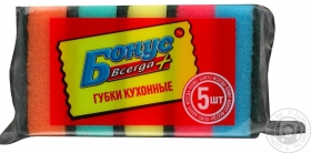 Губка кухонна Бонус 5шт