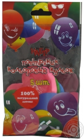 Кулі повітряні Все для свята Party Favors Серця 5шт 61110/5