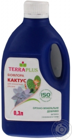 Добриво Terraplus БіоФлора Кактус 0,3л