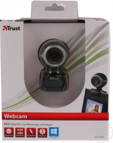 Камера комп&#39;ютерна Trust Exis Webcam BLCK-SLVR модель 17003