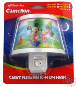 Світильник-нічник Camelion Міккі Маус Pvc-005