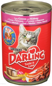 Корм для котів Darling М&#39;ясо Гусака нирки 400г