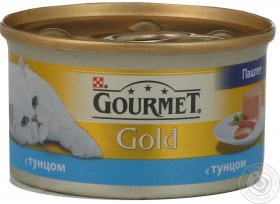 Консерва для котів Gourmet Мус з Тунцем 85г