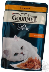 Консерва для котів Gourmet Perle Курка 85г