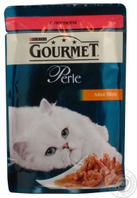 Консерва для котів Gourmet Perle Лосось 85г