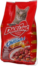 Корм для котів сухий Darling М&#39;ясо з овочами 2кг