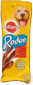 Корм для собак жувальне лакомство Pedigree Rodeo 70г