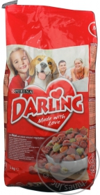 Корм для собак сухий Darling М&#39;ясо 3кг
