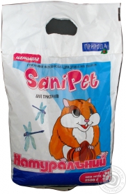 Наповнювач для гризунів Природа натуральний Sani Pet 2,5кг