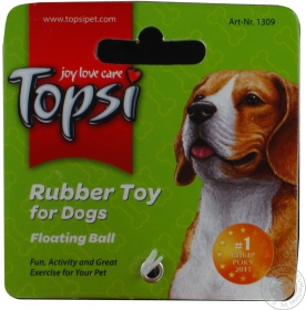 Іграшка для тварин Topsi М&#39;яч плаваючий м&#39;яка гума 109 6см