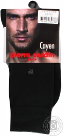 Шкарпетки чоловічі Pierre Cardin Cayen чорний 39/40