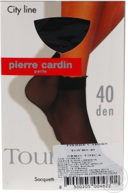 Шкарпетки жіночі Pirre Cardin Tours 40 nero unica