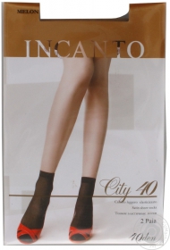 Шкарпетки жіночі Incanto City 40 melon 2 пари