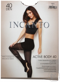 Колготки жіночі Incanto Active Body 40 nero 4