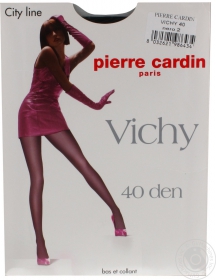 Колготи жіночі Pirre Cardin Vichy 40 nero 2