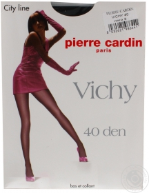 Колготи жіночі Pirre Cardin Vichy 40 nero 3