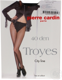 Колготи жіночі Pirre Cardin Troyes 40 nero 3