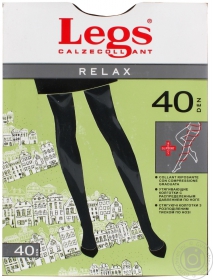 Колготи жіночі Legs Relax 40d Nero р.4