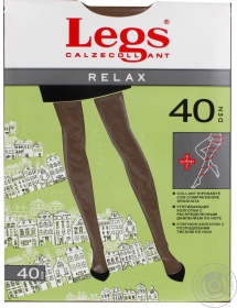 Колготи жіночі Legs Relax 40d Sabbia р.4