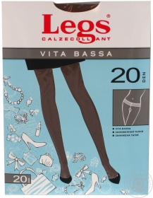 Колготи жіночі Legs Vita Bassa 20d Daino №4