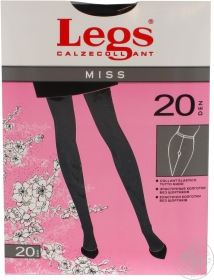 Колготи жіночі Legs Miss 20 Nero №4