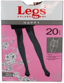 Колготи жіночі Legs Happy 20d All Day XL Nero №5