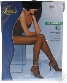 Колготи Levante Ambra 40 nero 2