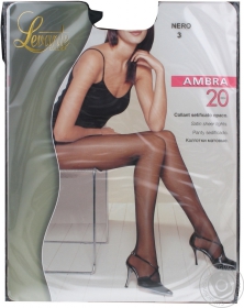 Колготи Levante Ambra 20 nero 3