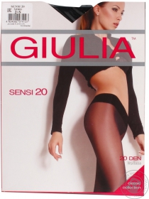 Колготи Giulia занижена талія Sensi 20 vita bassa nero 2