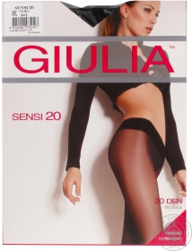 Колготи Giulia занижена талія Sensi 20 vita bassa nero 4